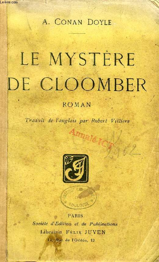 LE MYSTERE DE CLOOMBER