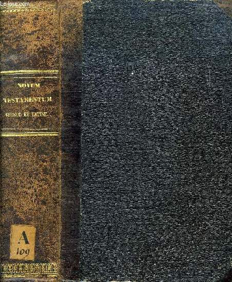 NOVUM TESTAMENTUM GRAECE ET LATINE