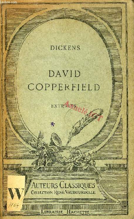 DAVID COPPERFIELD (EXTRAITS)