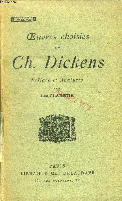 OEUVRES CHOISIES DE Ch. DICKENS
