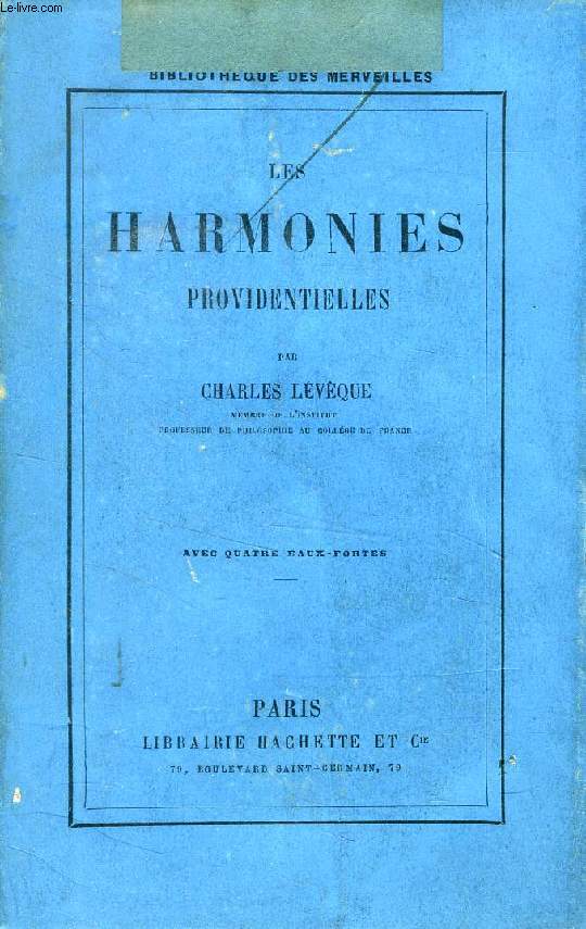 LES HARMONIES PROVIDENTIELLES