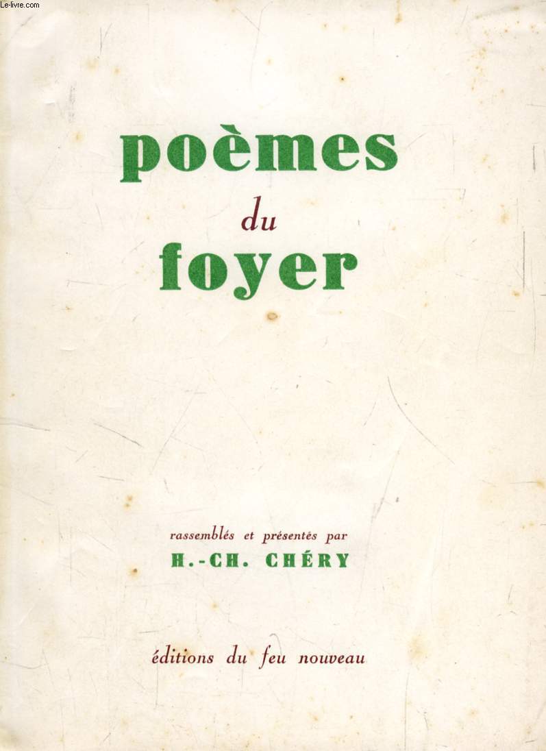 POEMES DU FOYER