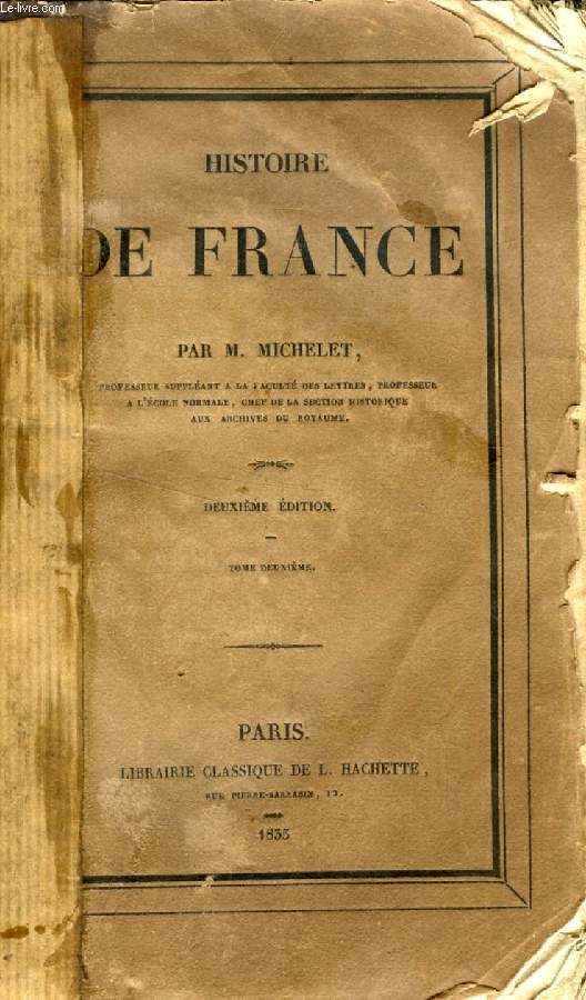 HISTOIRE DE FRANCE, TOME II