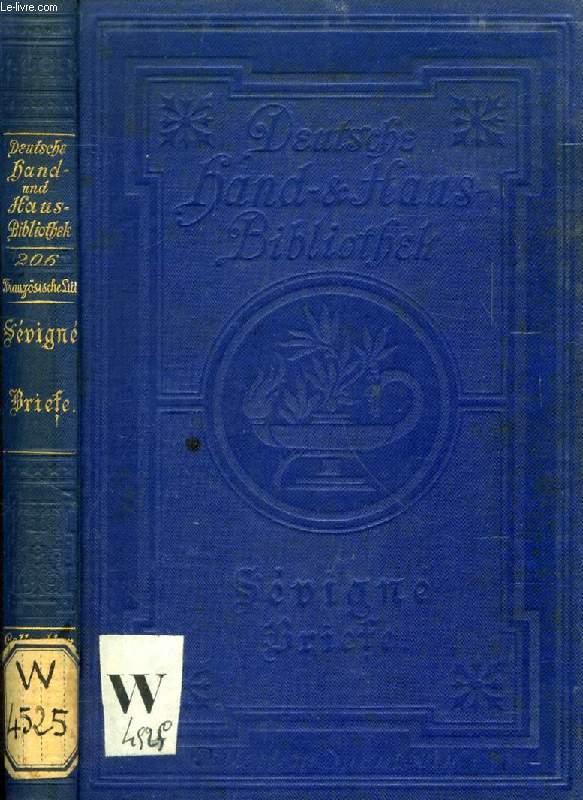 AUSGEWHLTE BRIEFE DER MARQUISE DE SEVIGNE