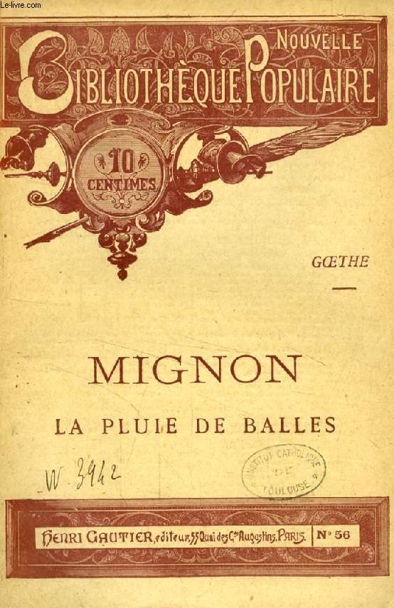 MIGNON, LA PLUIE DE BALLES