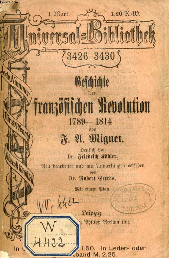 GESCHICHTE DER FRANZSISCHEN REVOLUTION, 1789-1814