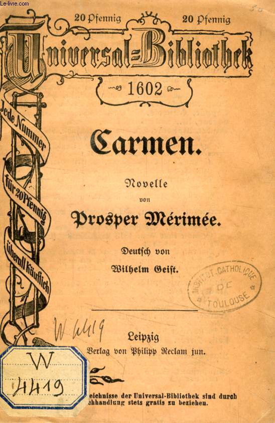 CARMEN, Novelle