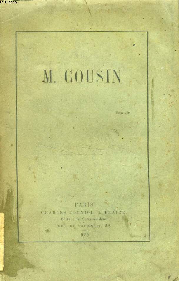 M. COUSIN