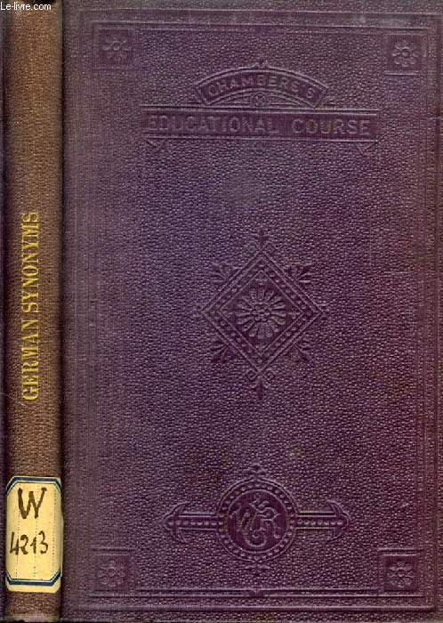 DICTIONARY OF GERMAN SYNONYMS