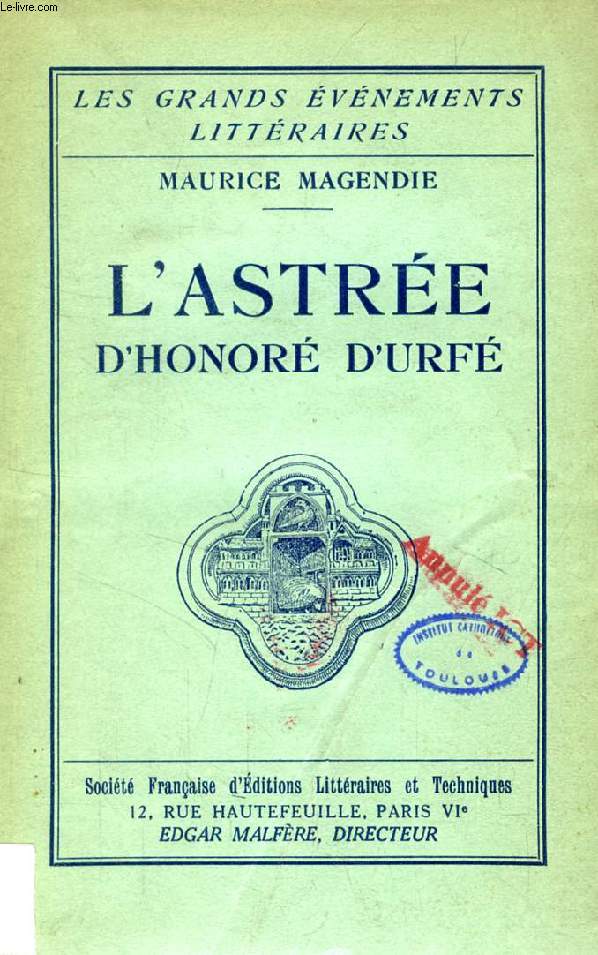 L'ASTREE D'HONORE D'URFE