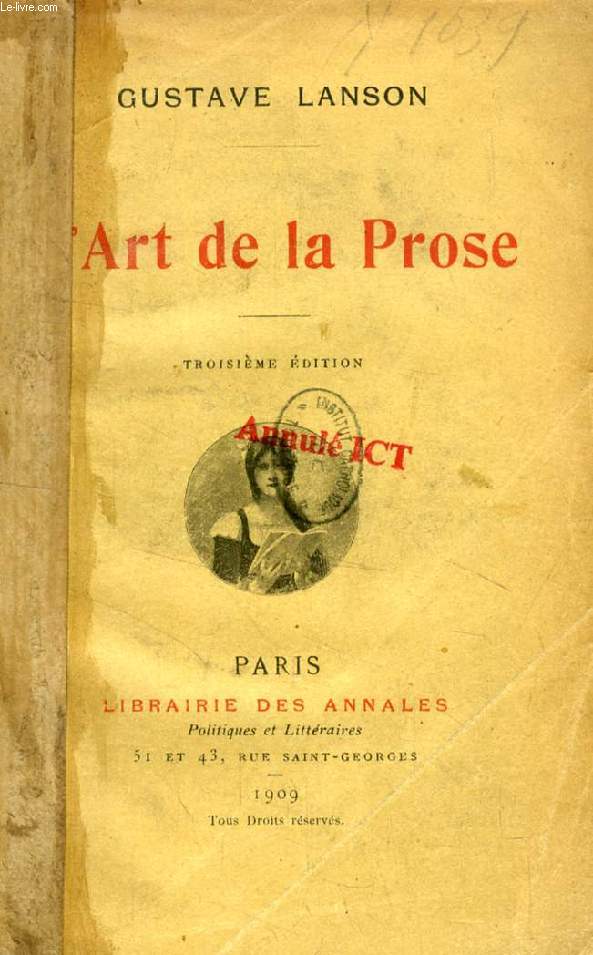 L'ART DE LA PROSE