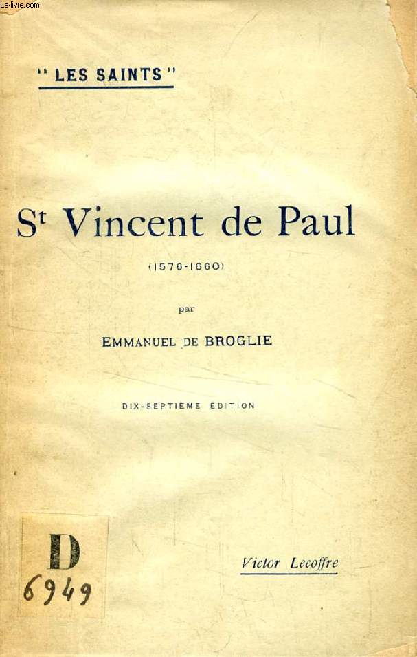 SAINT VINCENT DE PAUL (1576-1660)
