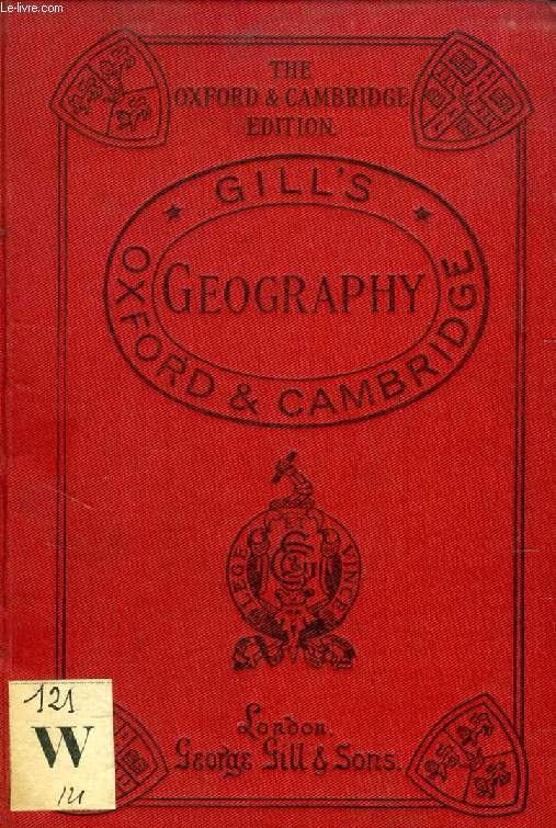 THE OXFORD AND CAMBRIDGE GEOGRAPHY