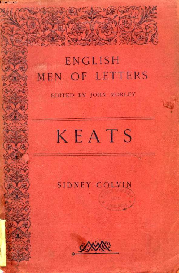 KEATS (English Men of Letters)