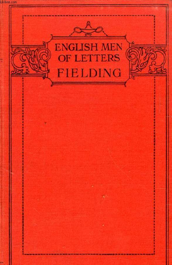 FIELDING (English Men of Letters)