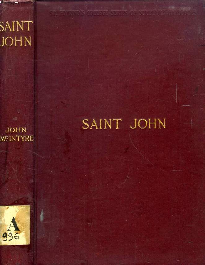 THE HOLY GOSPEL ACCORDING TO SAINT JOHN