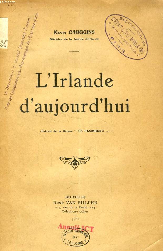 L'IRLANDE D'AUJOURD'HUI