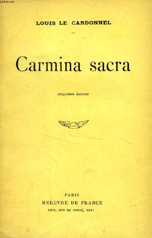 CARMINA SACRA