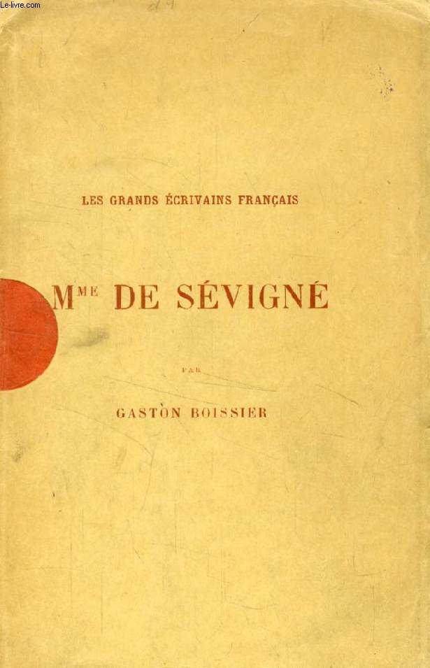 Mme DE SEVIGNE