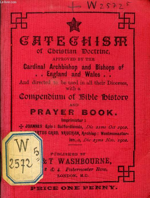 CATECHISM OF CHRISTIAN DOCTRINE