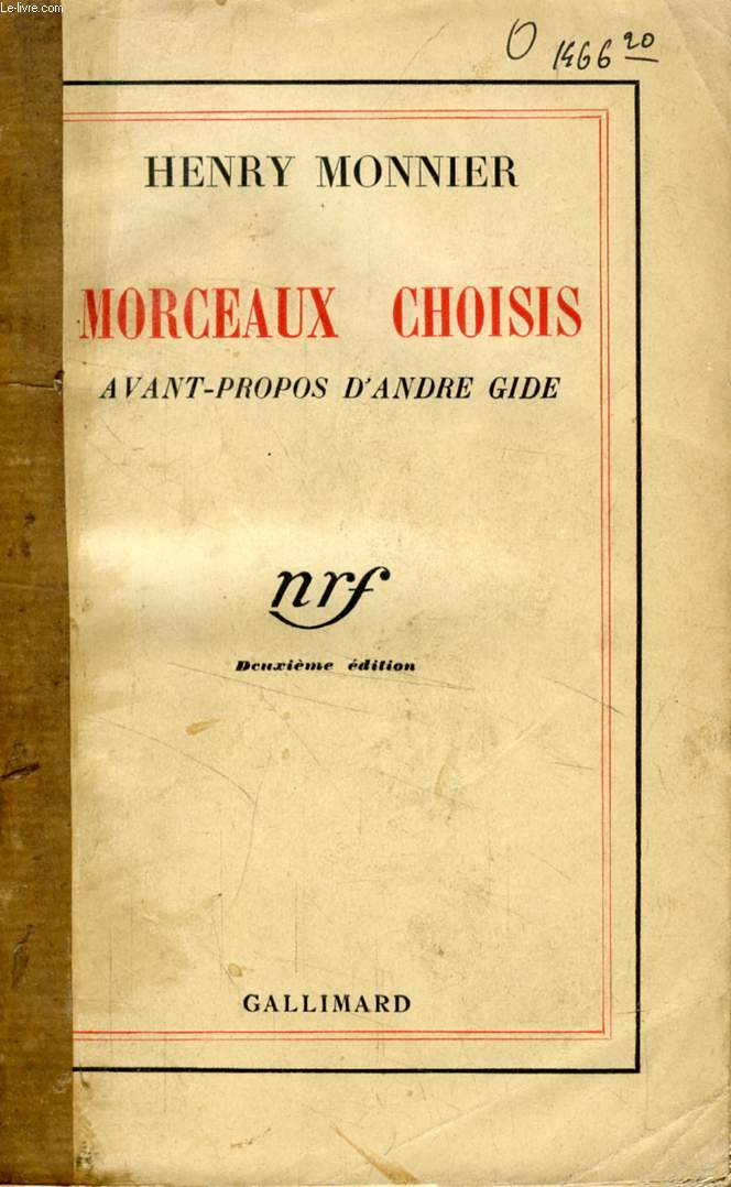 MORCEAUX CHOISIS