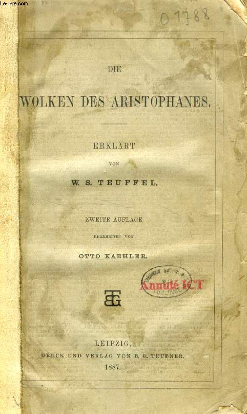 DIE WOLKEN DES ARISTOPHANES