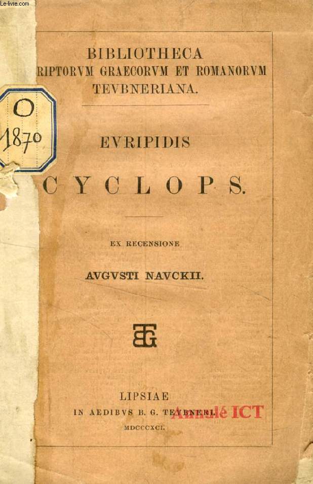 EURIPIDIS CYCLOPS