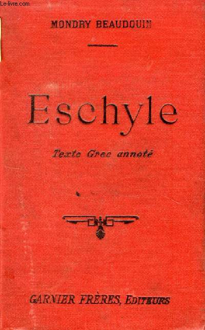 EXTRAITS D'ESCHYLE, Texte Grec