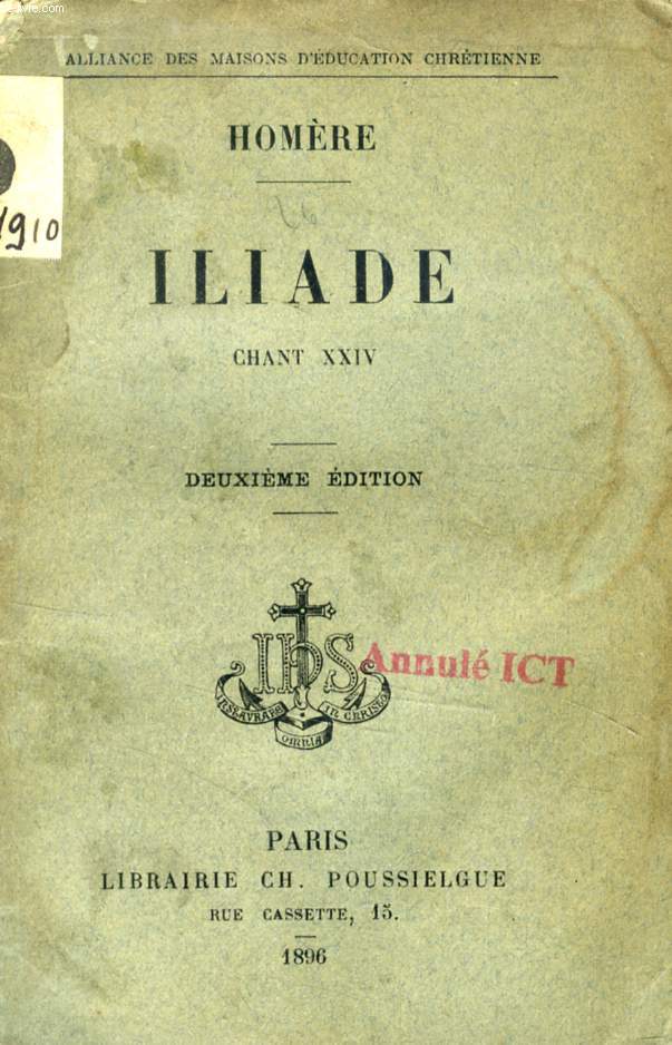 ILIADE, CHANT XXIV