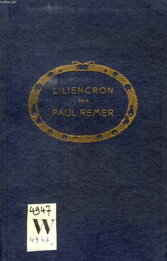 DETLEV LILIENCRON