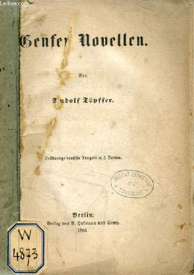 GENFER NOVELLEN