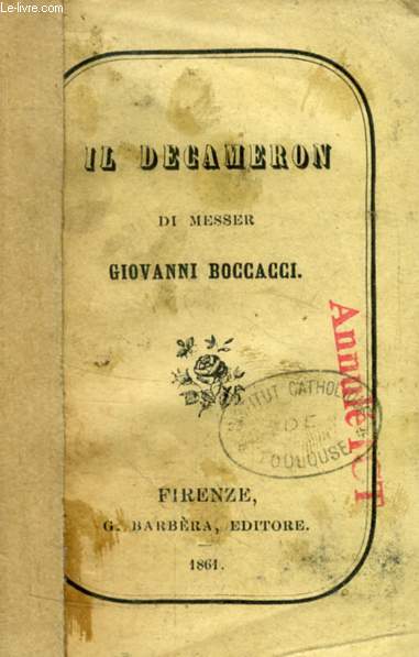 IL DECAMERON, VOL. III