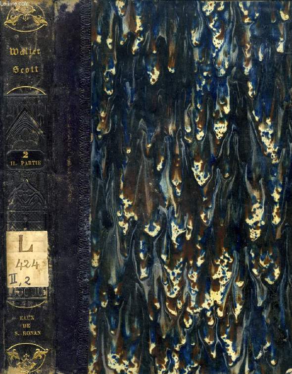 LES EAUX DE SAINT-RONAN (OEUVRES COMPLETES DE WALTER SCOTT, TOME II, 2e PARTIE)