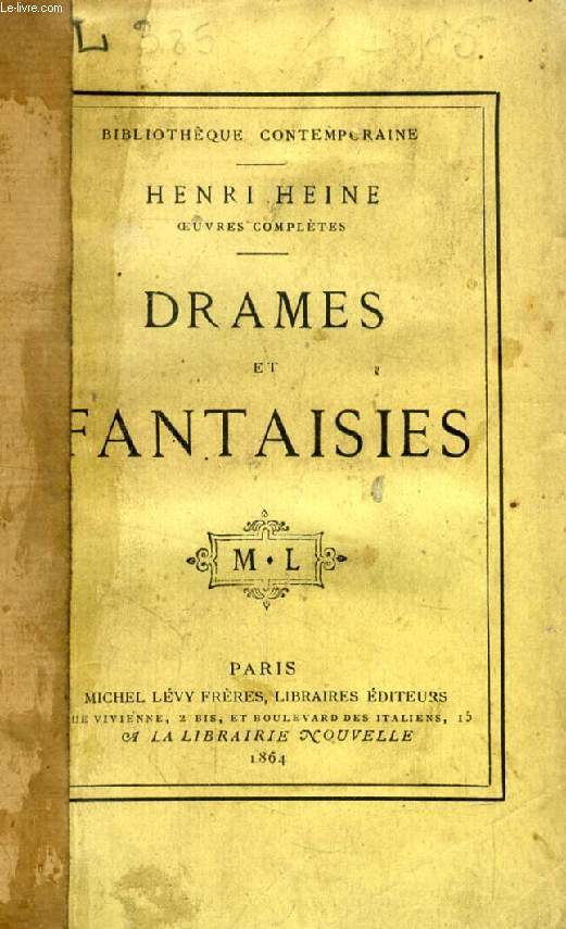 DRAMES ET FANTAISIES