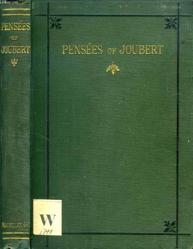 PENSEES OF JOUBERT