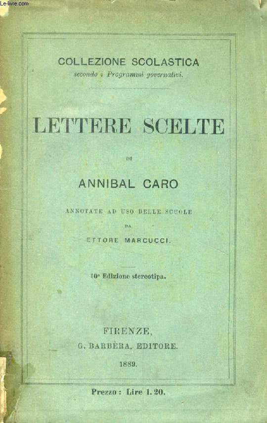 LETTERE SCELTE