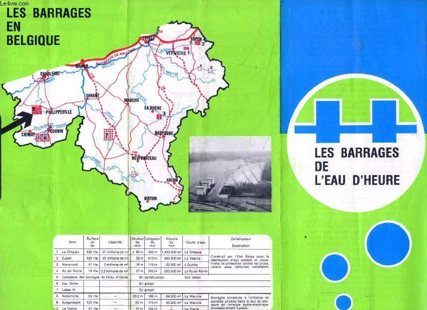 LES BARRAGES DE L'EAU D'HEURE