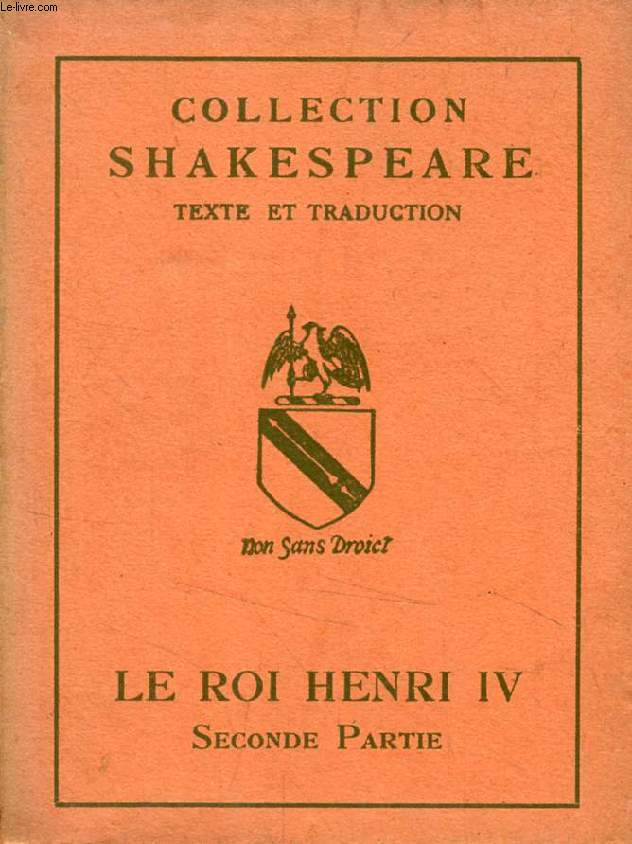 LE ROI HENRI IV, Seconde Partie
