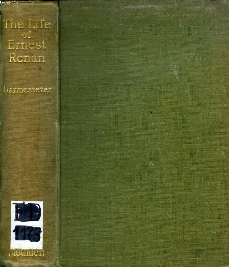 THE LIFE OF ERNEST RENAN