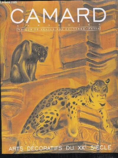 CATALOGUE DE VENTE AUX ENCHERES DU VENDREDI 18 MARS 2005 : ARTS DECORATIFS DU XX EME SIECLE