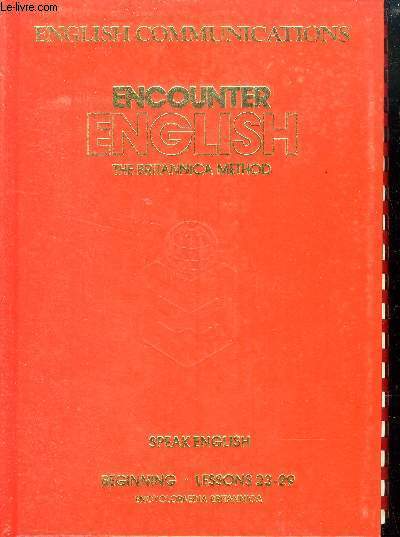 ENCOUNTER ENGLISH - THE BRITANNICA METHOD - LESSONS 23-29