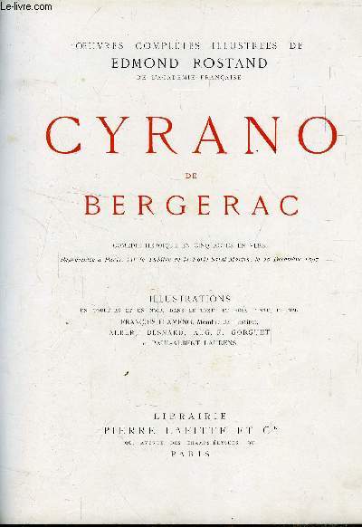 CYRANO DE BERGERAC - EN CINQ ACTES EN VERS