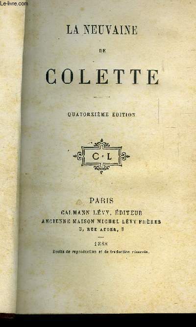 LA NEUVAINE DE COLETTE
