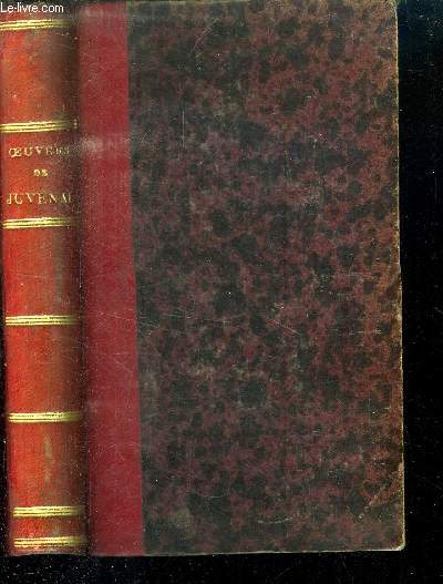 OEUVRES COMPLETES DE JUVENAL ET DE PERSE
