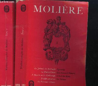 THEATRE COMPLET - EN 2 VOLUMES : TOME 1 N1056/1057 + TOME 2 N1094-1095