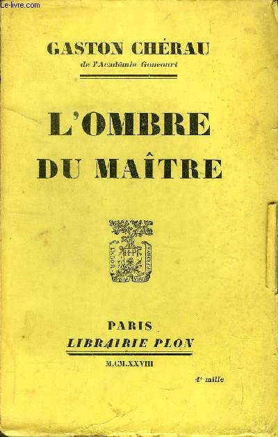 L OMBRE DU MAITRE