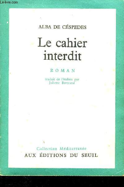 LE CAHIER INTERDIT