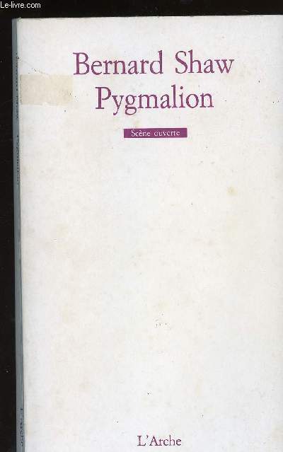 PYGMALION - SCENE OUVERTE