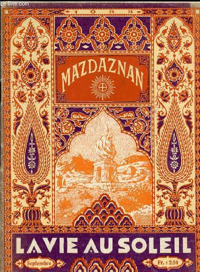 MAZDAZNAN - MOT COMPOSE VENANT DU ZEND SIGNIFIANT 