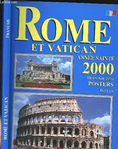 ROME ET VATICAN - ANNEE SAINTE 2000 - DEUX GRANDS POSTERS INCLUS